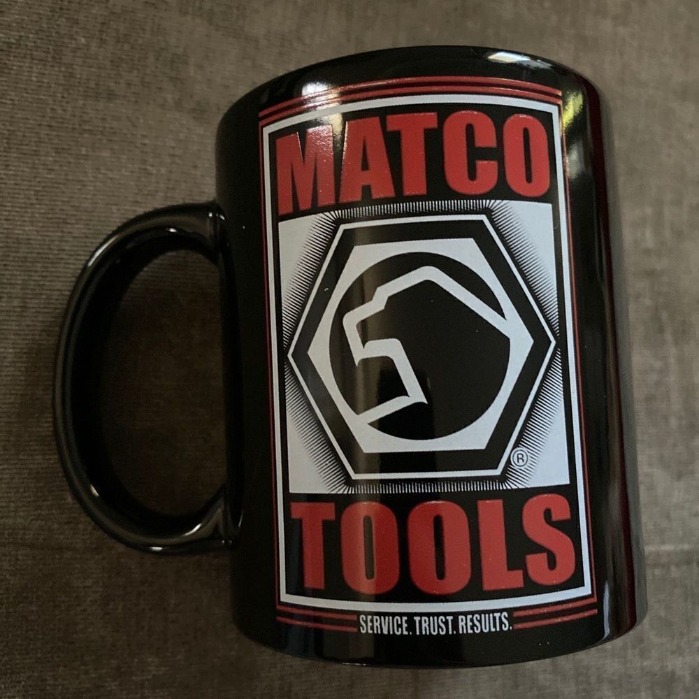Matco Tools Coffee Mug / cup black like new